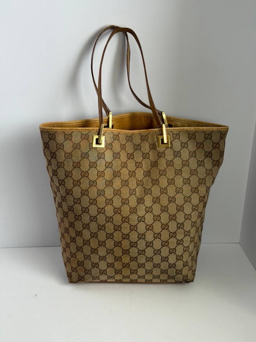 Gucci GG Monogram Canvas Tote Bag - Picture 7 of 16